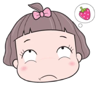🤤 emoji plumpy baby | @cutestickers4you Telegram sticker 6 of 40