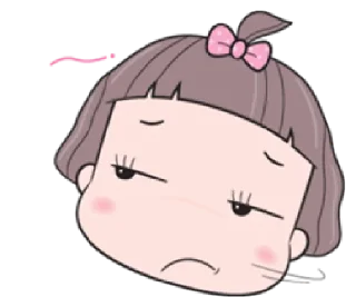 😐 emoji plumpy baby | @cutestickers4you Telegram sticker 23 of 40
