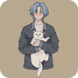 🎢 emoji Anime lovers 💜💜❤️❤️❤️🔥🔥 Telegram sticker 5 of 46