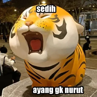 ☹️ emoji Singa lucu Telegram sticker 9 of 39