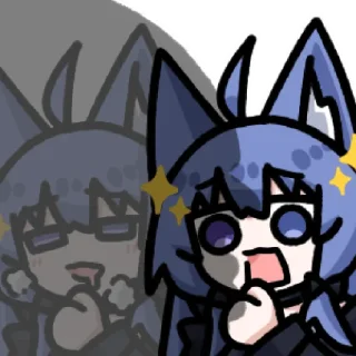 Sticker from 神山乾月 @zhaxia_cn