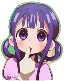 🤔 emoji Toilet Bound Hanako-kun Telegram sticker 13 of 23