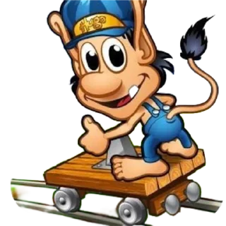 😇 emoji Hugo by @bravosandfriends Telegram sticker 6 of 24