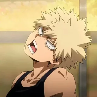 👍 emoji Bakugou Katsuki / @anime_sticker_pack Telegram sticker 11 of 40