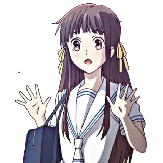 Sticker from @wallpaper_kid Fruits basket special pack  @Anime_Sticker_noob