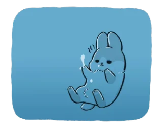 😔 emoji ㄇㄚˊ幾兔-賣萌大作戰 Telegram sticker 6 of 24
