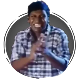 👏 emoji Vadivelu Telegram sticker 6 of 79
