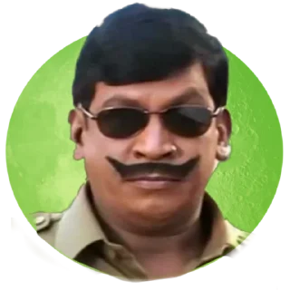 😎 emoji Vadivelu Telegram sticker 10 of 79