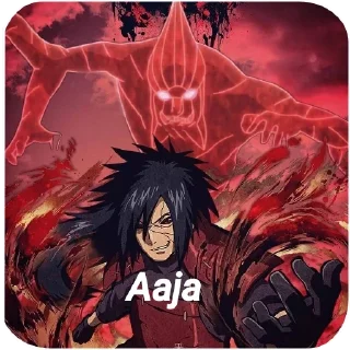 😈 emoji Madara uchiha 😈 Telegram sticker 6 of 55