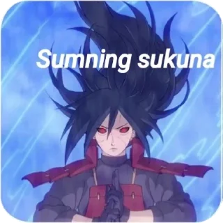 😈 emoji Madara uchiha 😈 Telegram sticker 10 of 55