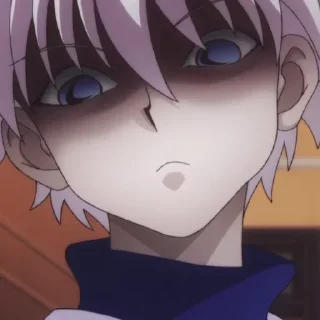 💈 emoji Killua Zoldyck • @WorldsGreatestLiar 🎐• Telegram sticker 24 of 84