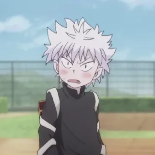 💈 emoji Killua Zoldyck • @WorldsGreatestLiar 🎐• Telegram sticker 18 of 84