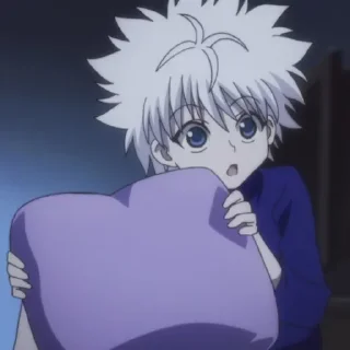 💈 emoji Killua Zoldyck • @WorldsGreatestLiar 🎐• Telegram sticker 9 of 84
