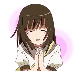 Sticker from Monogatari @Yoga_CIC