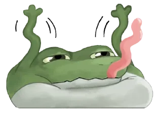 😝 emoji Froggum Pack Telegram sticker 8 of 83