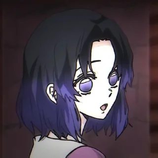 🔲 emoji Shinobu Kochou @WallGunss Telegram sticker 24 of 40