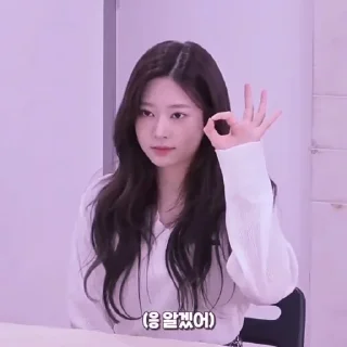 Sticker from Minju @BUNNYSDAILYZ
