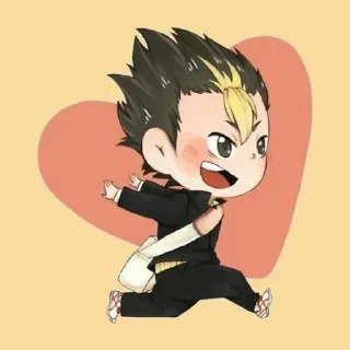 Sticker from Nishinoya imut