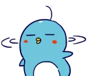 😑 emoji Little blue penguin - 'ALPENG' ver 3 Telegram sticker 11 of 25