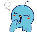 😪 emoji Little blue penguin - 'ALPENG' ver 3 Telegram sticker 16 of 25