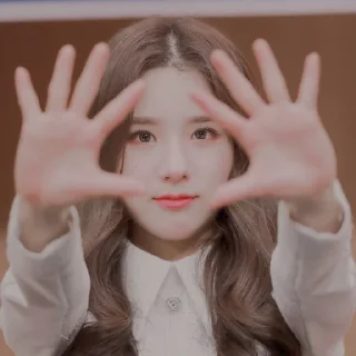 👋 emoji Heejin by 🥑 Telegram sticker 5 of 15