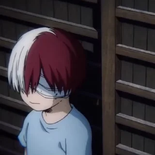 🎯 emoji Shoto Todoroki @Hanim1O Telegram sticker 7 of 90