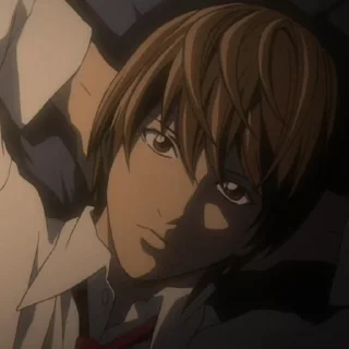 ☠ emoji Light Yagami 1 @Hanim1O Telegram sticker 15 of 120