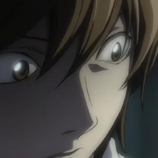 ☠ emoji Light Yagami 1 @Hanim1O Telegram sticker 21 of 120