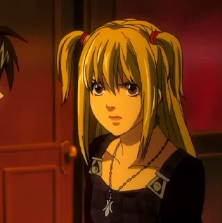 🤩 emoji Misa Amane 1 @Hanim1O Telegram sticker 5 of 120