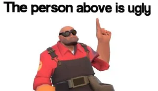 😎 emoji Team Fortress Telegram sticker 5 of 61