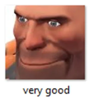 👍 emoji Team Fortress Telegram sticker 22 of 61