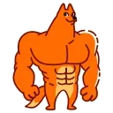 💪 emoji High Foxy Telegram sticker 15 of 25