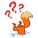 ❓ emoji High Foxy Telegram sticker 9 of 25