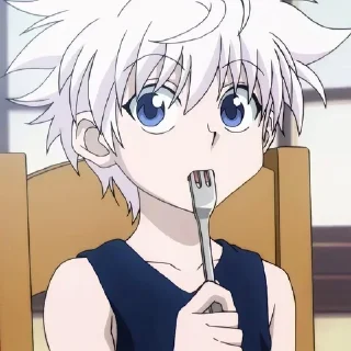 😋 emoji Killua :: @Hanim1O Telegram sticker 6 of 120