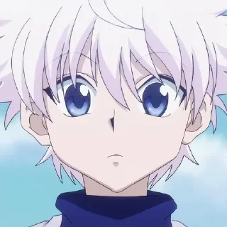 ☹️ emoji Killua :: @Hanim1O Telegram sticker 7 of 120