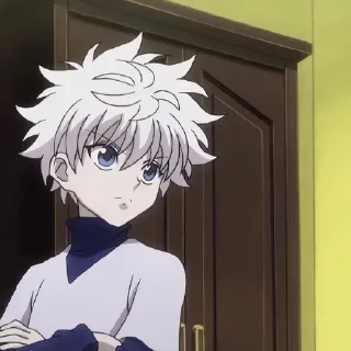 😢 emoji Killua :: @Hanim1O Telegram sticker 12 of 120