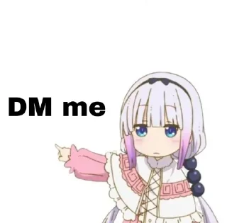 🙂 emoji Kanna Chan by @Raizel_Kun Telegram sticker 24 of 31