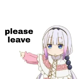 Sticker from Kanna Chan by @Raizel_Kun