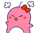 😤 emoji Little blue penguin - 'ALPENG' ver 3 Telegram sticker 13 of 25