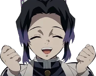 Sticker from Shinobu Kochō - @MikuNakano04