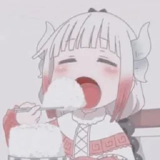 🤤 emoji Kanna Chan🧸🤙🏻 Telegram sticker 7 of 7