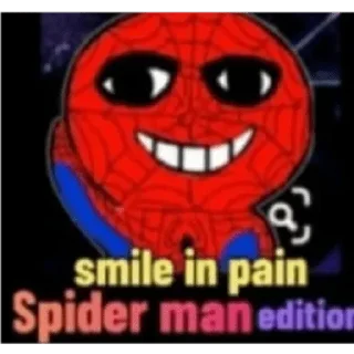 🥲 emoji Smile In Pain | @tarahume | @stickerXtara Telegram sticker 4 of 111