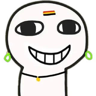 🥲 emoji Smile In Pain | @tarahume | @stickerXtara Telegram sticker 8 of 111