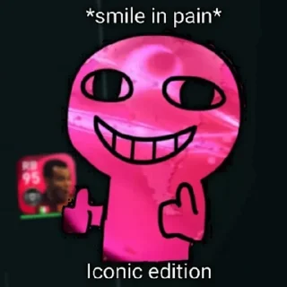 😟 emoji Smile in Pain Telegram sticker 8 of 51