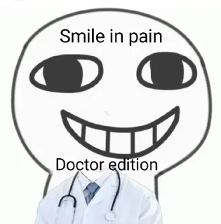 😁 emoji *smile in pain* [гⱻпⱻ] [@anymalia] Telegram sticker 7 of 21