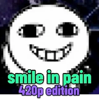 🤓 emoji Smile in Pain @GeekLuffy Telegram sticker 18 of 20