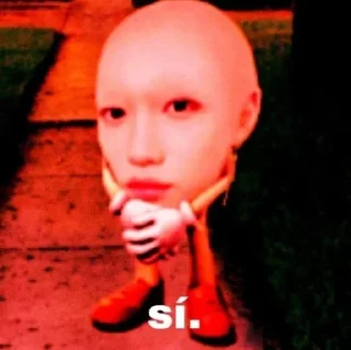 👽 emoji kpop meme by seno Telegram sticker 20 of 20