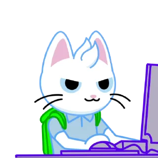 Sticker from MEW animated