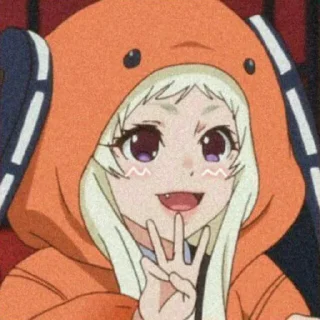 🦩 emoji Runa Yomozuki ミ @melodyyflowersx Telegram sticker 24 of 25