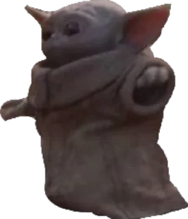 👣 emoji baby yoda Telegram sticker 13 of 14